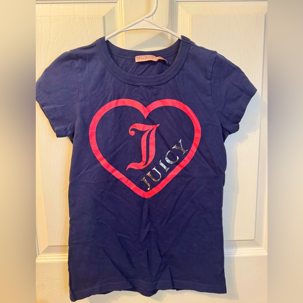 Vintage Y2K Juicy‎ Couture Small T-Shirt